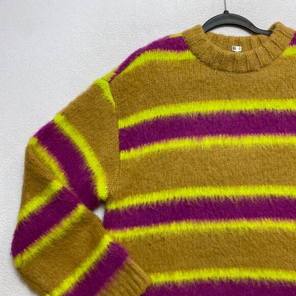 Andersson Bell Oversized Sweater Womens S Multicolor Jumper Alpaca Wool Pullover - Picture 5 of 14